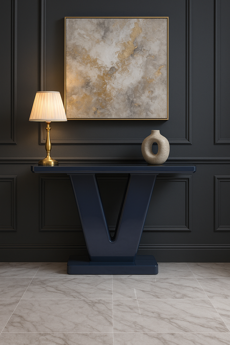 Vicenza Console Table - Dark Grey