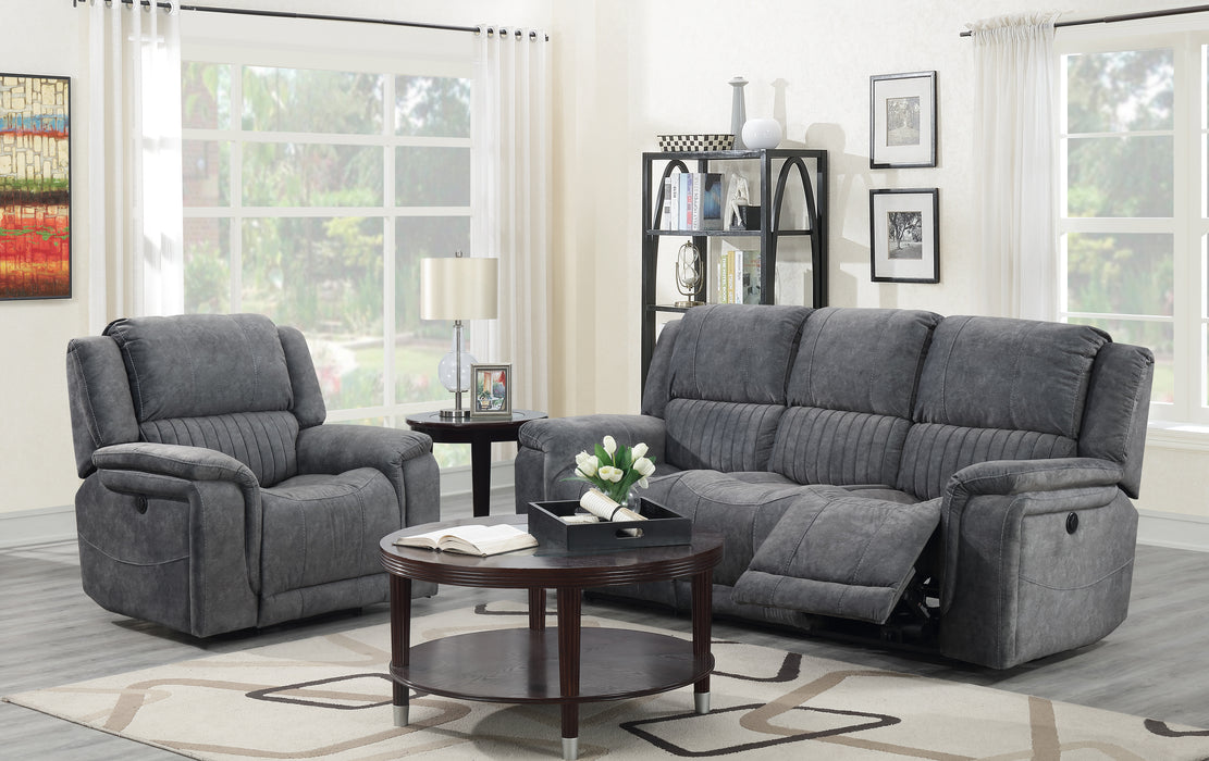Oscar 3+1+1 Manual Recliners - Grey