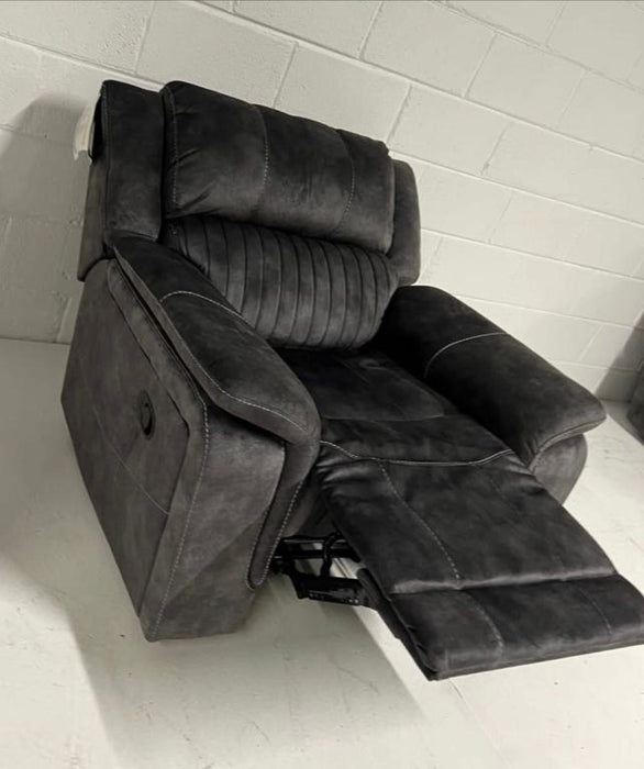 Oscar Recliner Armchair - Charcoal