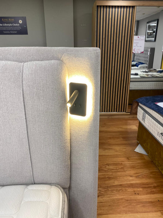 Ferro 5ft Bedframe with Ottoman Storage