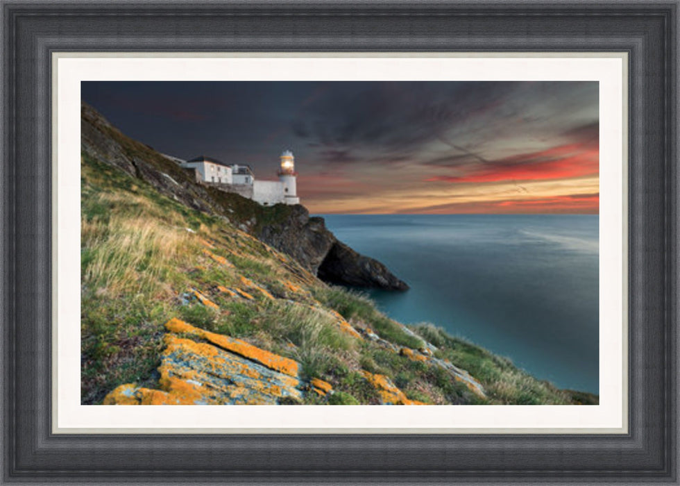 Wicklow Lighthouse - Rectangle Small