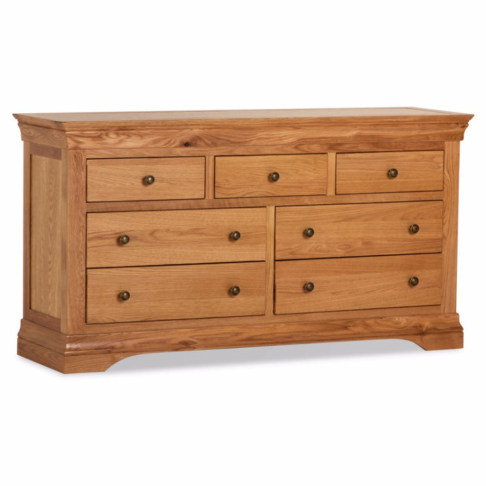 Delta Oak 3+4 Wide Chest