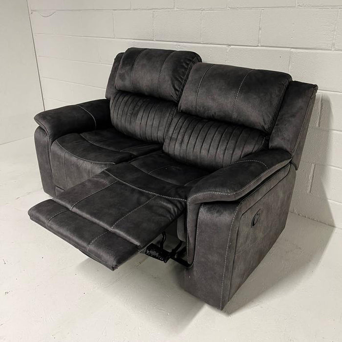 Oscar 2 Seater Recliner - Charcoal