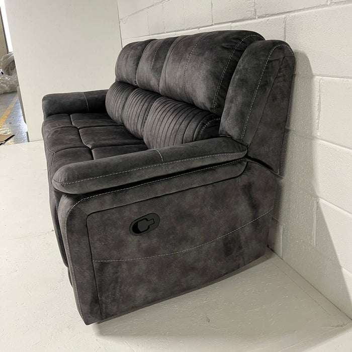 Oscar 3 Seater Electric Recliner with Wireless Charger - Charcoal