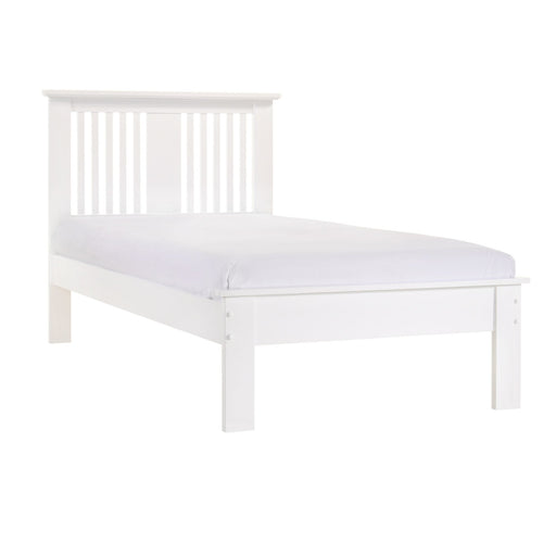 Hanna 3ft Slatted Bedframe - White